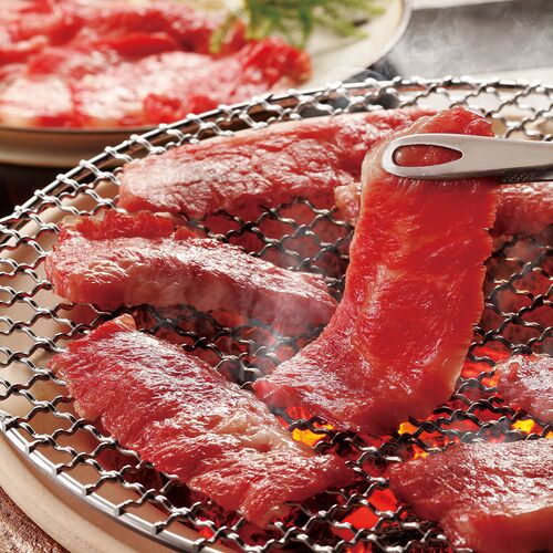 松阪牛 焼肉&松阪牛31%入り生ハンバーグセット (ももバラ550g (A-4等級以上/証明書付き) ハンバーグ 10個)