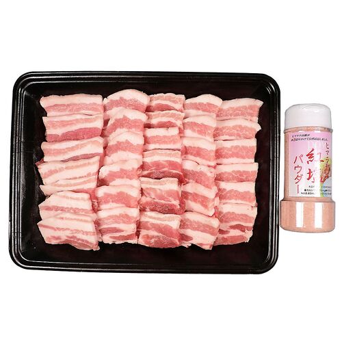 さくらポーク 焼肉＆しゃぶしゃぶセット (バラ500g 岩塩200g もも700g)