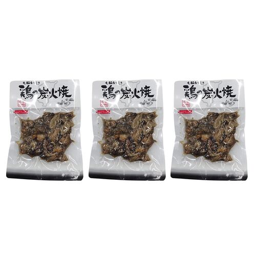七輪手焼きの炭火焼セット (180g×3袋) 計540g