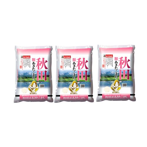 秋田県産 あきたこまち 5㎏×3