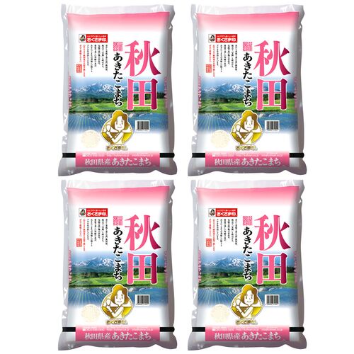 秋田県産 あきたこまち 5㎏×4