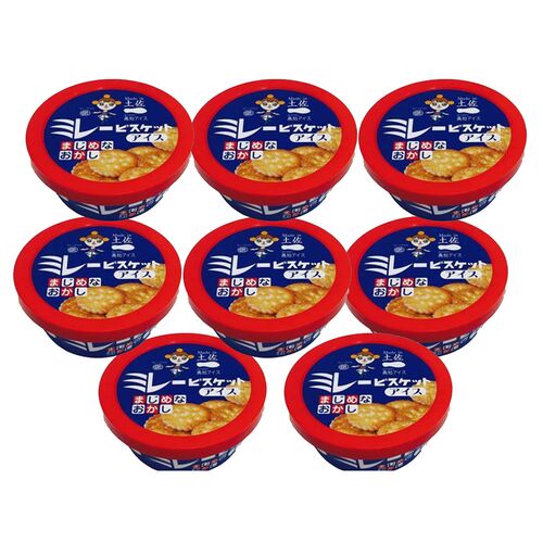 高知 ミレービスケットアイス 100ml×8個