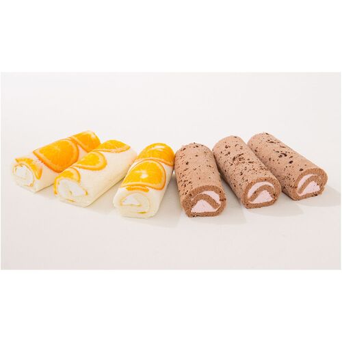 Rolls NewYork アイスロールアソート (オレンジ4本 ストロベリーチョコ4本)
