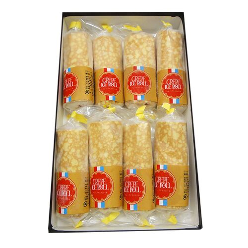 岐阜 「新杵堂」 クレープアイスロール 8本入