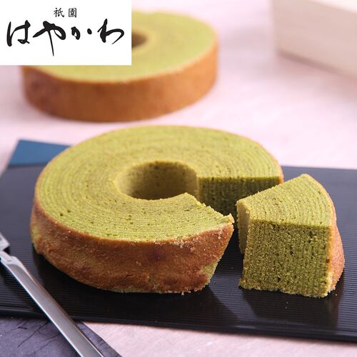 京都・祇園 「割烹料亭はやかわ」 宇治抹茶ばーむ