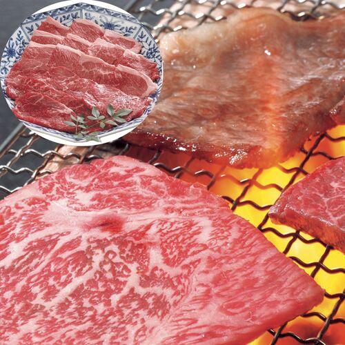 山梨 甲州ワインビーフ焼肉 肩ロース 450g