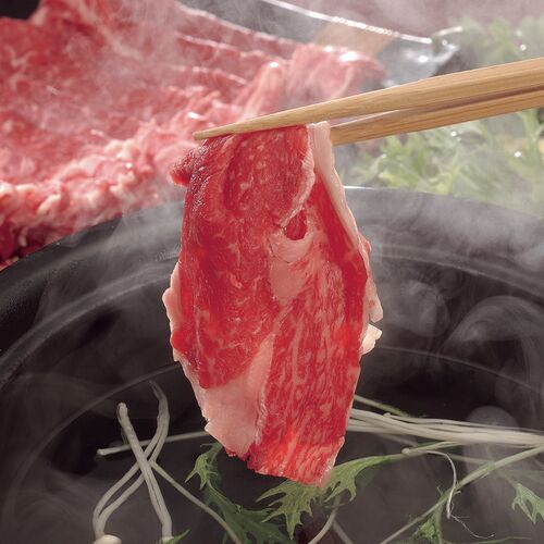 山梨 甲州ワインビーフすきしゃぶ用 モモ 350g