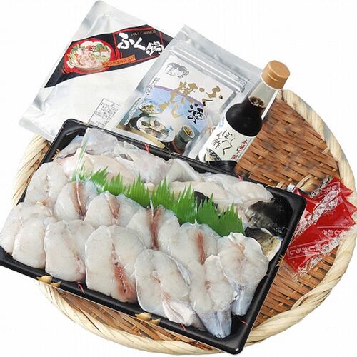 山口 下関 「河久」 ふくちり とらふぐちり600g セット
