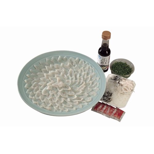 山口 下関 「河久」 ふく刺し B(とらふぐ刺身150g)