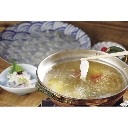 山口 下関 「河久」 とらふくしゃぶしゃぶ セット