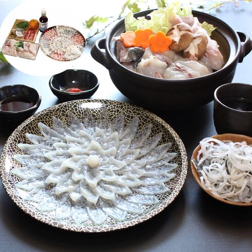 山口 下関 「河久」 とらふく料理セット