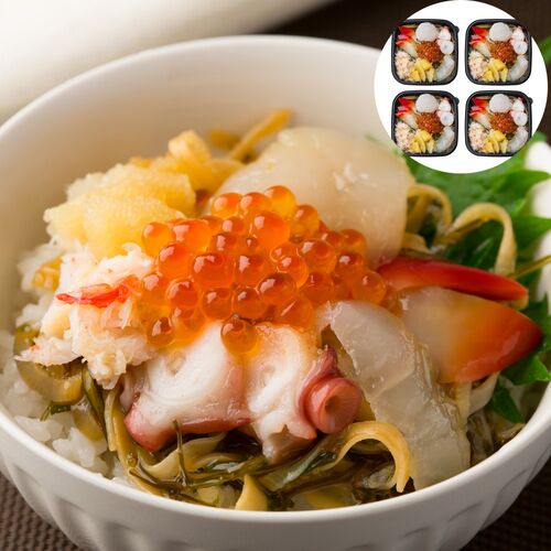7種海鮮 松前漬 (個食タイプ） Aセット (100g×4個)