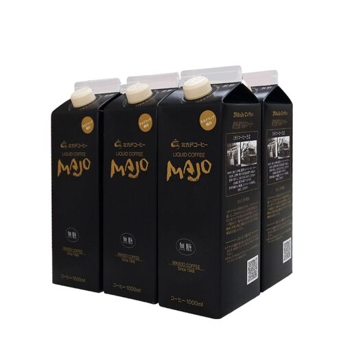 MAJOリキッドコーヒー無糖ギフト 1000ml×6本