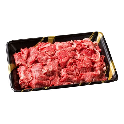 岩手県 小形牧場牛 切り落とし 900g (100g×9個)