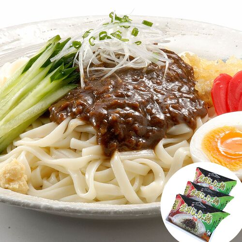 岩手 盛岡じゃじゃ麺セット 330g (めん120g×2 みそだれ45g×2)×3