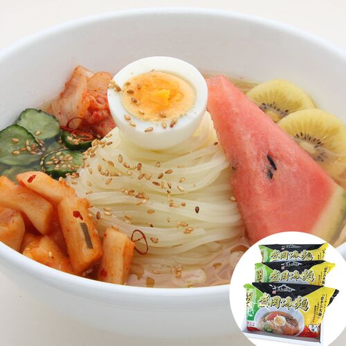 岩手 盛岡冷麺セット 370g(めん140g×2 スープ辛味の素45g×2)×3