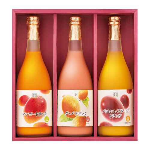 宮崎果汁トロピカルフルーツドリンク 720ml×3本セット