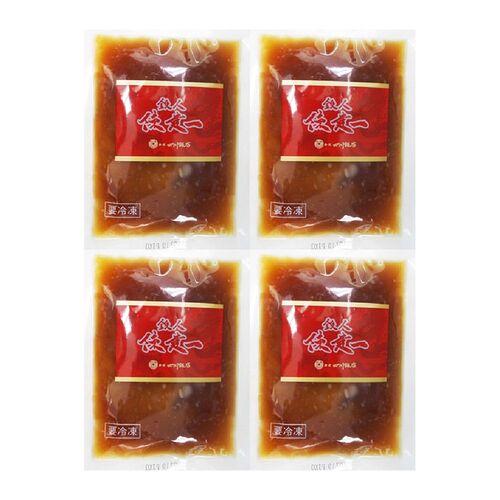 東京・赤坂「四川飯店」陳建一監修 紅焼包翅 (ふかひれの姿煮) 140g×4