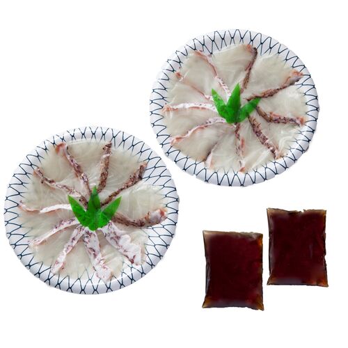 愛媛県宇和海産　鯛しゃぶ (真鯛スライス 100g×2)