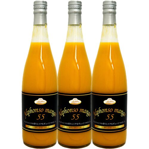 アルフォンソマンゴードリンク720ｍｌ×３本セット