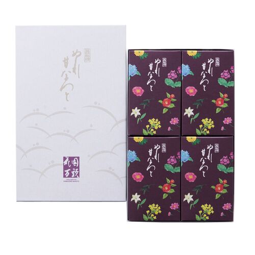 東京・新宿「花園万頭」ぬれ甘なつと 小箱 (4個入)