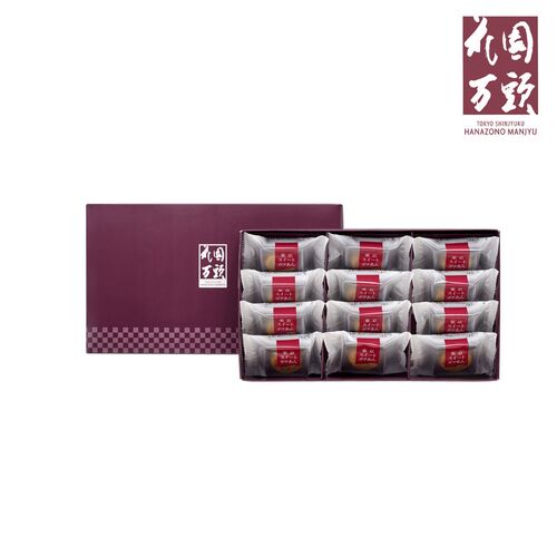 東京・新宿「花園万頭」スイートポテあん (12個入)