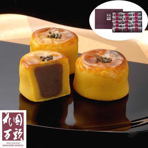 東京・新宿「花園万頭」スイートポテあん (15個入)