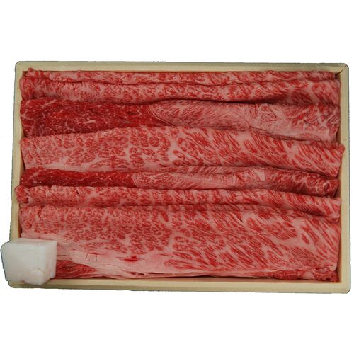 創業明治2年 「京都モリタ屋」 国産黒毛和牛 肩・肩ロースすきやき用 400g