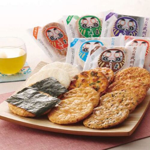 埼玉「七越製菓」 彩の国 だるませんべい 33枚