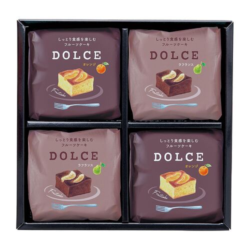 山口 「ホシフルーツ」 しっとりフルーツケーキ DOLCE (4個)