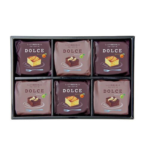 山口 「ホシフルーツ」 しっとりフルーツケーキ DOLCE (6個)