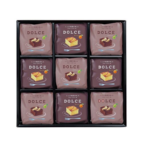 山口 「ホシフルーツ」 しっとりフルーツケーキ DOLCE (9個)