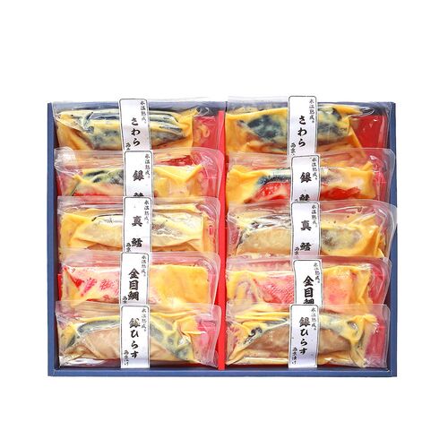 鳥取 「山陰大松」 氷温熟成 西京漬け 10枚 ギフトセット