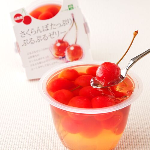 さくらんぼ＆ラフランスぷるぷるゼリーセット