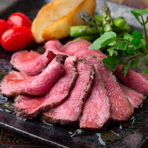 大阪 「焼肉はらだ本店」 黒毛和牛ローストビーフ(2セット)