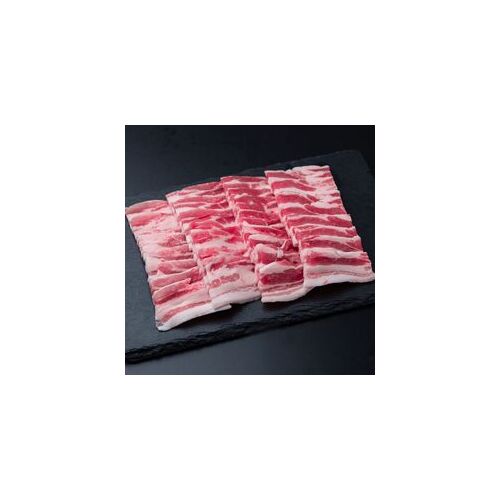 山形県食肉公社認定 山形豚 バラ焼肉（400g）