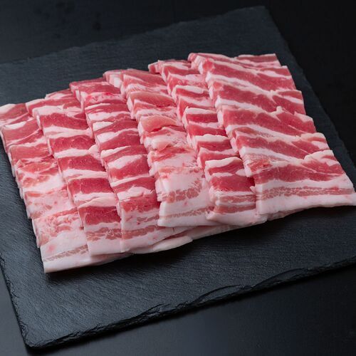 山形県食肉公社認定 山形豚 バラ焼肉（600g）