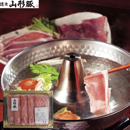 山形県食肉公社認定 山形豚 しゃぶしゃぶ用（500g）