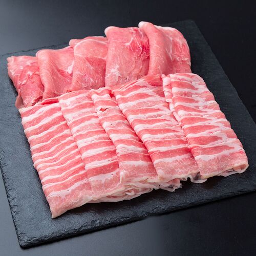 鹿児島県産 黒豚 「黒の匠」 カタロース・バラしゃぶしゃぶ用