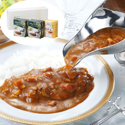 ビーフカレー・淡路島産たまねぎスープセット B