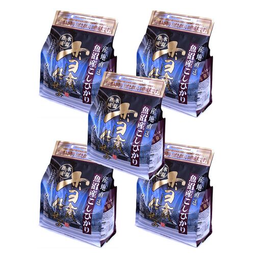雪蔵仕込氷温熟成 魚沼産 コシヒカリ 2kg×5