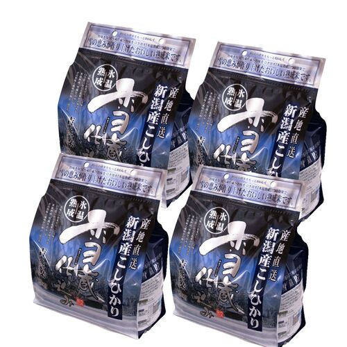 新潟 雪蔵仕込氷温熟成 新潟産 こしひかり 2kg×4