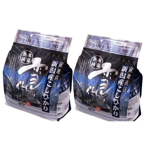 新潟 雪蔵仕込 氷温熟成 新潟産こしひかり 2kg×2