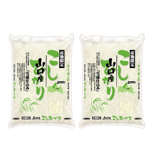 山口 雪蔵仕込 山口県産 コシヒカリ 2kg×2
