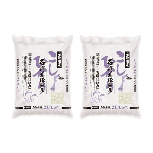 石川 雪蔵仕込 石川県産 こしひかり 2kg×2